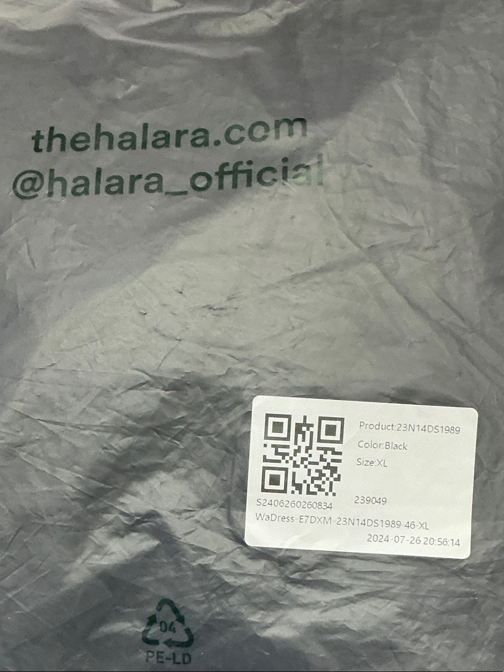 HALARA Black Strappy Skort Dress - Picture 8 of 9